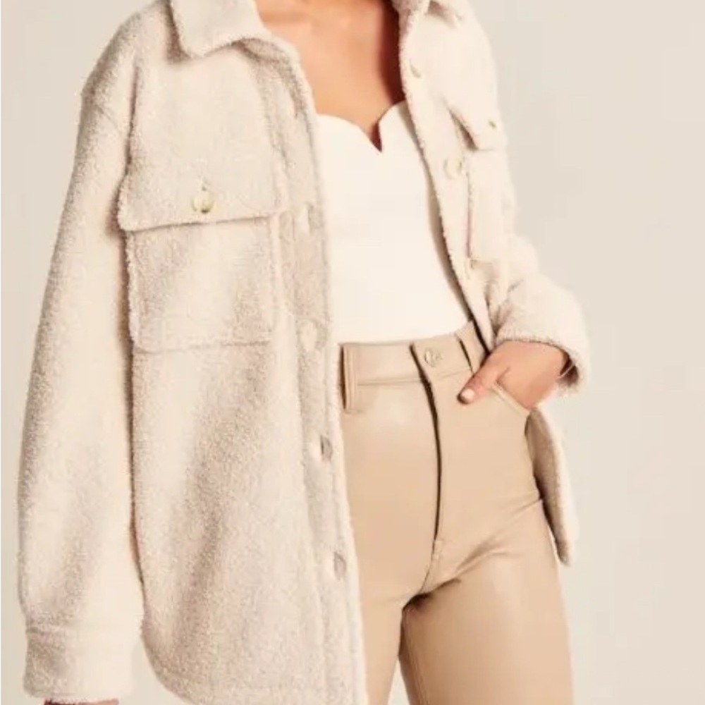 Abercrombie & Fitch Sherpa Coat